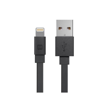 UPC: 0889028008751 | Cabernet Series Apple MFi Certified Flat Lightning to USB Charge & Sync Cable