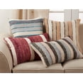 thumbnail image 4 of Saro Lifestyle Striped Down Filled Throw Pillow, 4 of 4