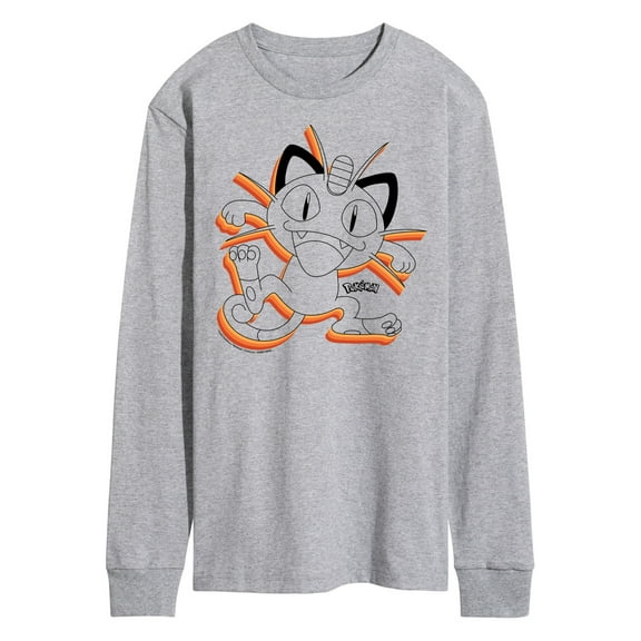 Pokémon - Meowth - Men's Long Sleeve T-Shirt