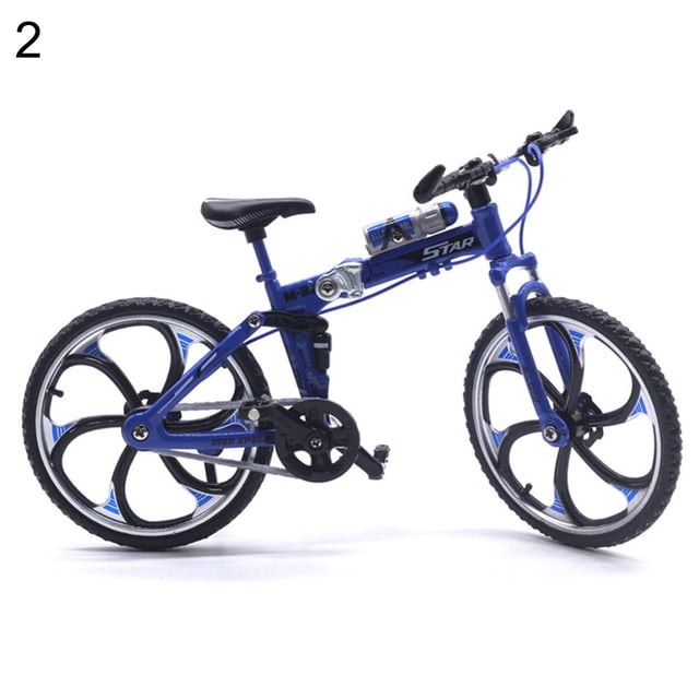 Boc 1/10 Scale Simulation Alloy Mini MTB Racing Bike Model Kids Toy Decoration Gift