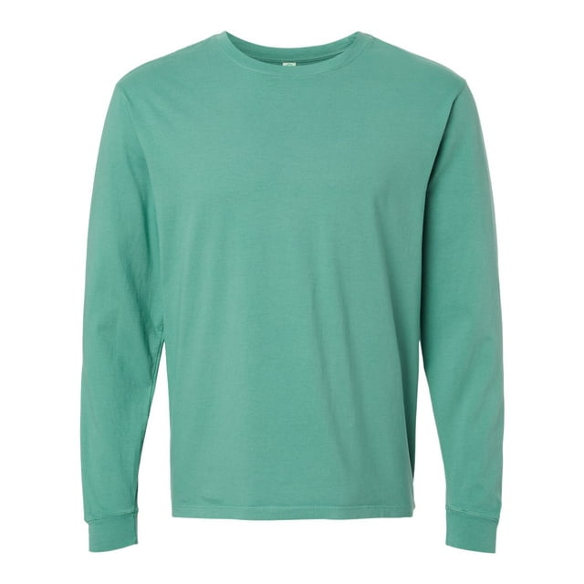 SoftShirts T-Shirt à Manches Longues Bio pour Adulte, S, Pin