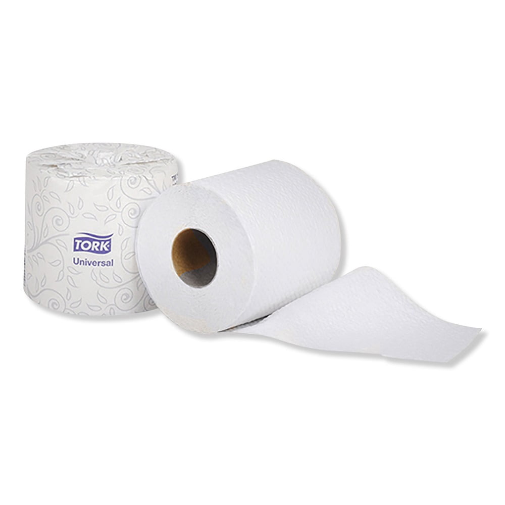 Tork Universal Toilet Paper, Septic Safe, 2-Ply, White, 616 Sheets/Roll, 48 Rolls/Carton -TRK240616