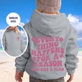 thumbnail image 2 of Sweat à Capuche Décontracté à Manches Longues et Col Rond Imprimé Lettre pour Filles Automne et Hiver, 2 of 5