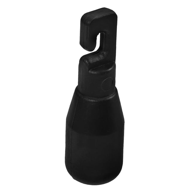 OULII Daily Use Crutch Tip Plastic Black Crutch Tips 1Pack