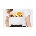 thumbnail image 3 of DICKIES $25 Womens New White Logo Graphic Short Sleeve T-Shirt M B+B, 3 of 3