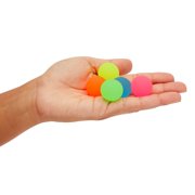 Juvale Bouncy Balls for Kids - Bulk Neon Rubber Bouncy Balls for Party Favors & Prizes - 100 Pack, 1 in (25mm) Multicolor