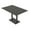 Asian Night w/Black Base, variant on Rectangle Bistro Height Meeting Table Double Metal Base 48x72 Bar Table