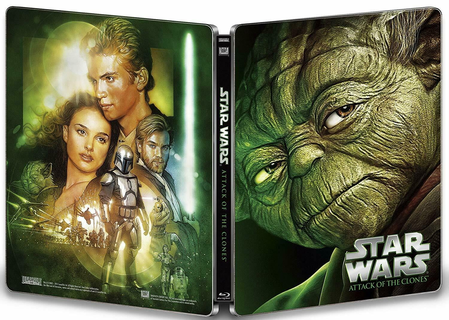 Star Wars : L' Attaque Des Clones (Steelbook) (Blu-ray) (Bilingue)