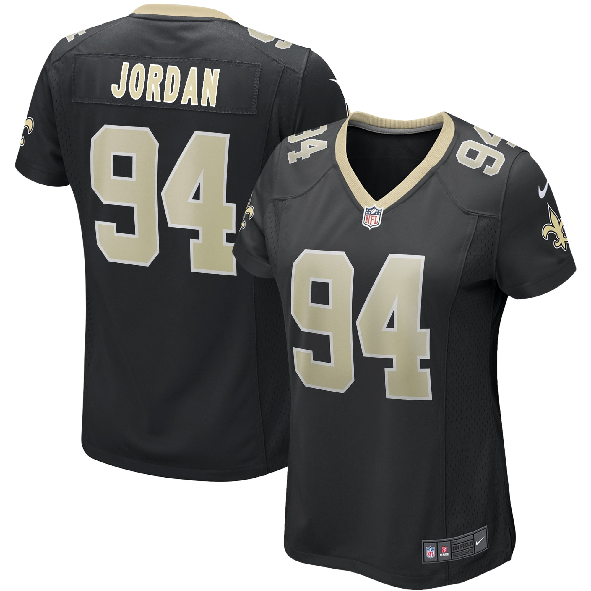 Cameron Jordan New Orleans Saints Nike Women's Game Jersey - Black - Walmart.com