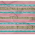 thumbnail image 4 of oneOone Organic Cotton Poplin Twill Fabric Chevron & Greek Key Block Printed Craft Fabric BTY 42 Inch Wide, 4 of 4