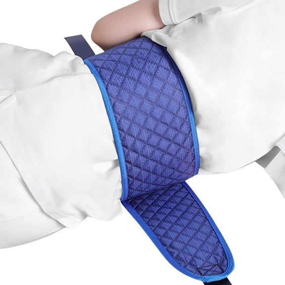 Bed Restraint Strap for Elderly, Healthcare Bed Safety Side Restraints, Anti-Fall Waist Belt, 56.7" Adjustable Hospital Bed Strap for Patient Transfer
