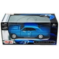 thumbnail image 3 of 1966 Chevrolet Chevelle SS 396 Blue Metallic 1/24 Diecast Model Car by Maisto, 3 of 3