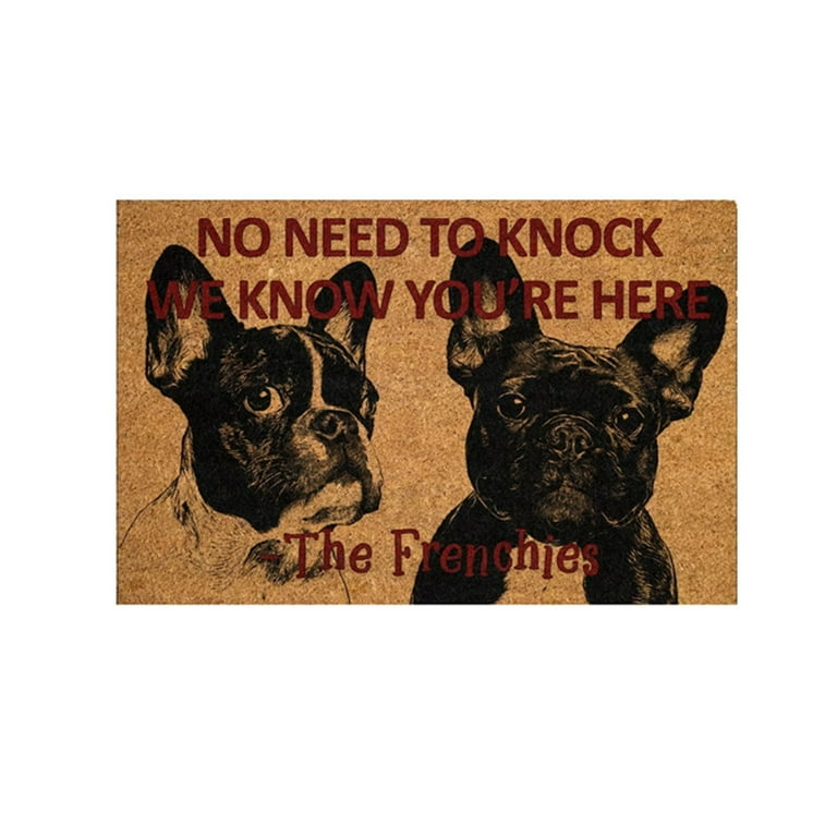 Funny Dog Doormat Dog Welcome Doormat Welcome Rug New