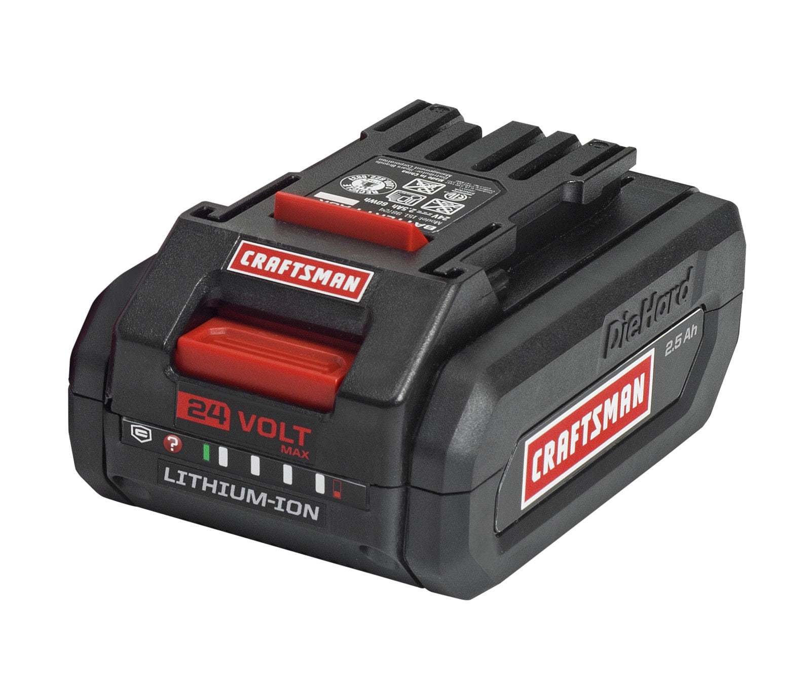 Craftsman Rechargeable Battery Li Lithium Ion 24 Volt 25 Amp Max High 