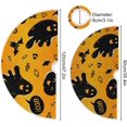 thumbnail image 3 of FMSHPON Halloween Cute GhostPumpkin Xmas Christmas Tree Skirt Stand Mat for Holiday Party Decoration Indoor Outdoor 36 inches, 3 of 6