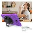 thumbnail image 6 of XYX Case for Samsung Galaxy Tab S4 10.5 inch SM-T830/SM-T835 with 360 Degree Rotating, Hand Strap, Shoulder Strap, Purple, 6 of 7