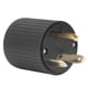 thumbnail image 4 of Locking Plug US Standard TT‑30P to L5‑30P Brass Contact Adapter 30A 125V for Appliances, 4 of 5