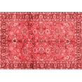 thumbnail image 1 of Ahgly Company Indoor Rectangle Abstract Red Contemporary Area Rugs, 2' x 5', 1 of 4