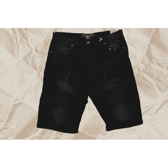 Biker Denim shorts Big & tall