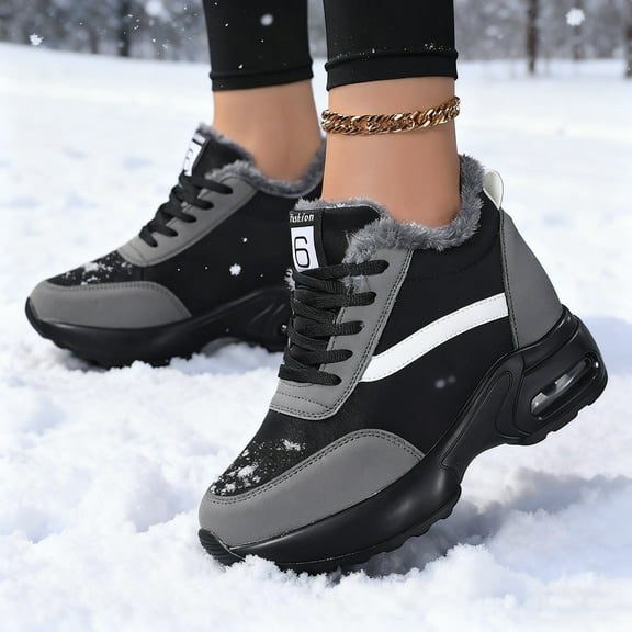 Women snow boots Waterproof Winter Snow Boots Waterproof and insulated snow boots