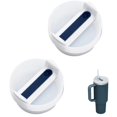 thumbnail image 1 of Tapa de vaso AESKEIA de 1,2 L compatible con Stanley Quencher, paquete de 2, 1 of 7