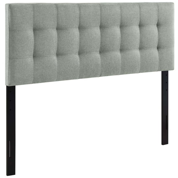 Ergode Lily Queen Upholstered Fabric Headboard - Gray