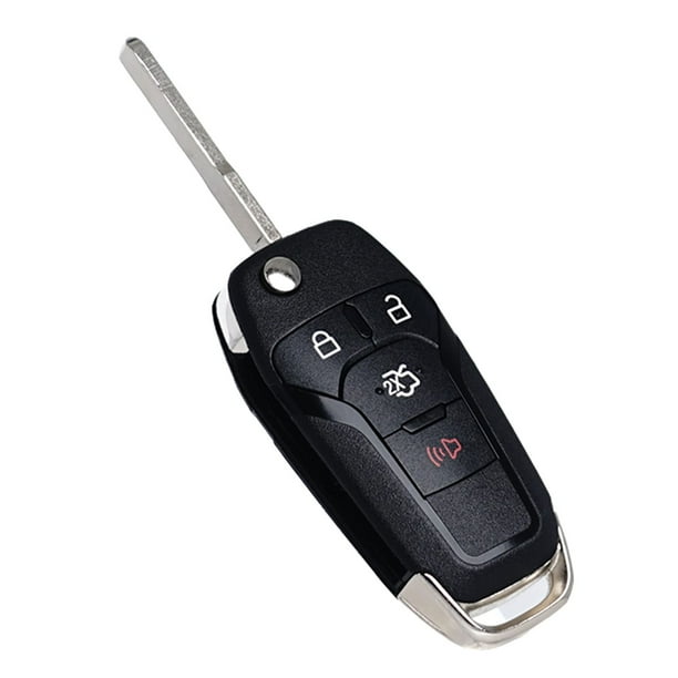 Llavero de repuesto con 4 botones abatibles para Ford Fusion 2013-2016