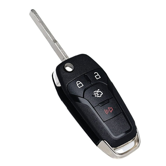 Llavero de repuesto con 4 botones abatibles para Ford Fusion 2013-2016