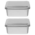 thumbnail image 6 of WEUVEB Baking Pan For Kitchen Stainless Steel 2Set, 6 of 8