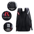 thumbnail image 4 of Mochila UNIKER de viaje para portátil de 15.6 pulgadas para Call of Duty Gamers, negra, 4 of 8