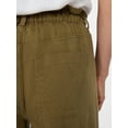 thumbnail image 5 of Time and Tru Women's Pull On Wide Leg Jeans, 30" Inseam, Sizes XS-XXXL, 5 of 6