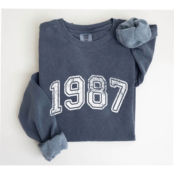 1987 Birthday Sweatshirt: Vintage 37th Birthday All Size S-5Xl Tshirt All Size S-5XL