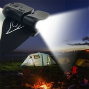 Tuscom Outdoor 5LED Cap Hat Brim Clip Lamp Head Light Headlight Headlamp Camping Hiking Fishing
