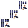 thumbnail image 1 of relayinert 4pcs Polyurethane Adjustable Fit Elastic Wrist Wraps Sports Protection At Best Suitable For All 3Set, 1 of 6