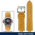 thumbnail image 3 of Correa de reloj de piel de vaca esmerilada vintage de 24 x 16 mm para G-SHOCK Casio GST-B400 GST-B200 Series Crazy Horse Skin Retro Watch Bracelet Strap, 3 of 5