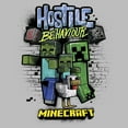 thumbnail image 2 of Women's Minecraft Mob Gang Graphic Tee Athletic Heather X Large, 2 of 4