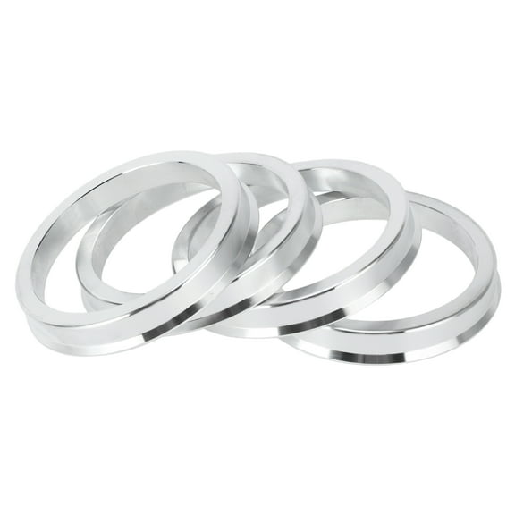 Unique Bargains Hub Centric Rings, 56.6mm ID to 67.1mm OD Vehicle Wheel Hubrings Aluminum Alloy, 4 Pcs