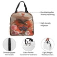 thumbnail image 4 of Fotbe Adorable Kitten In Kimono Bolsa Térmica con Estampado y Forro de Aluminio Grueso Bolsa de Almuerzo con Bolsillo Frontal para Hombres y Mujeres, Ideal para Trabajo, Escuela, 4 of 8