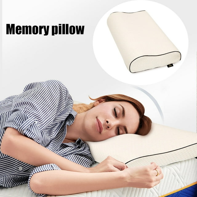 Cqxid Cushion Clearance Memory Foam Orthopedic Neck Slow Restitute Neck Soft