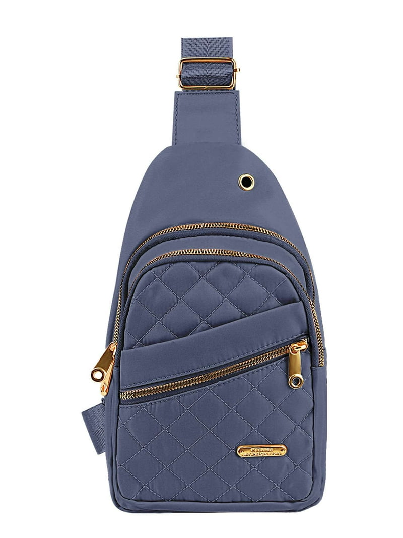 Deago Small Sling Bag for Women Nylon Waterproof Chest Bag  display picture 3