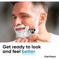 thumbnail image 2 of shiyou-PRO 5 Razors for Men Double Set - Manual Shaving Razors & Refills - 36 Count Pack (2 Handles + 34 Replaceable Cartridges) - 5-Blades Technology - Soft Shave & Sharp Blades - Great Refill Price, 2 of 4