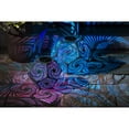 thumbnail image 2 of Solar Color Changing Metal Cut Out Lantern, Small, 2 of 4