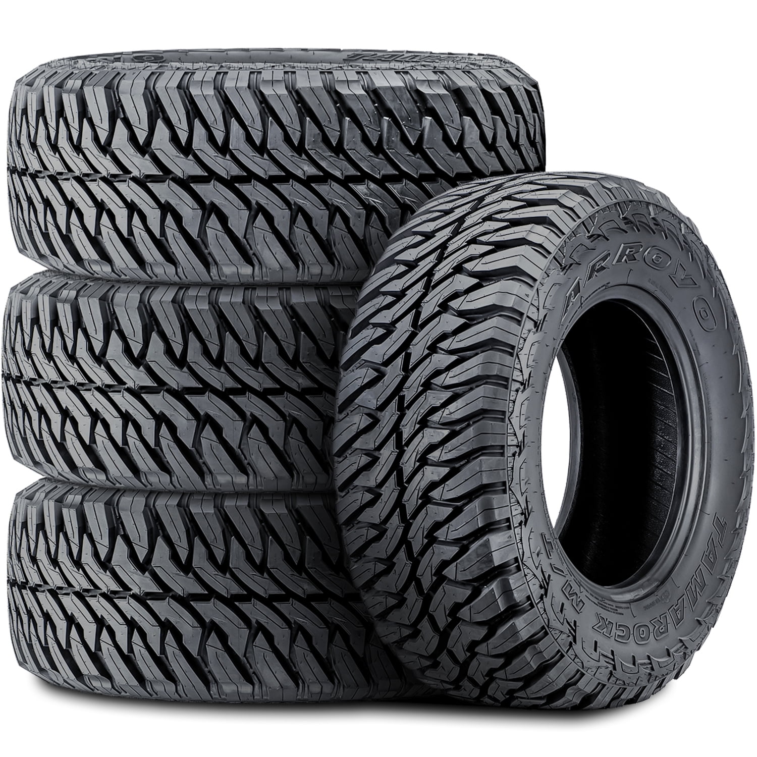 1 Arroyo Tamarock M/T 35X12.50R22 121Q 12-Ply Off-Road Mud Tires 40K Mi Warranty ATMT010 / 35/12.5/22 / 3512.522