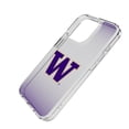 thumbnail image 2 of Washington Huskies Linen Logo iPhone Clear Case, 2 of 6