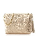 thumbnail image 2 of Bolso de Dama AngeLozano  Modelo Arena Oro Rosado Grabado, 2 of 2