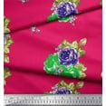 thumbnail image 2 of Soimoi Cotton Duck Fabric Leaves & Floral Artistic Fabric Prints by Yard 42 Inch Wide, 2 of 3