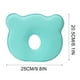 thumbnail image 3 of Funda de almohada y soporte para el cuello, transpirable, de malla 3D, de algodón, para cuna, reposacabezas para cochecitos de bebé y niños pequeños, un biberón, 3 of 4