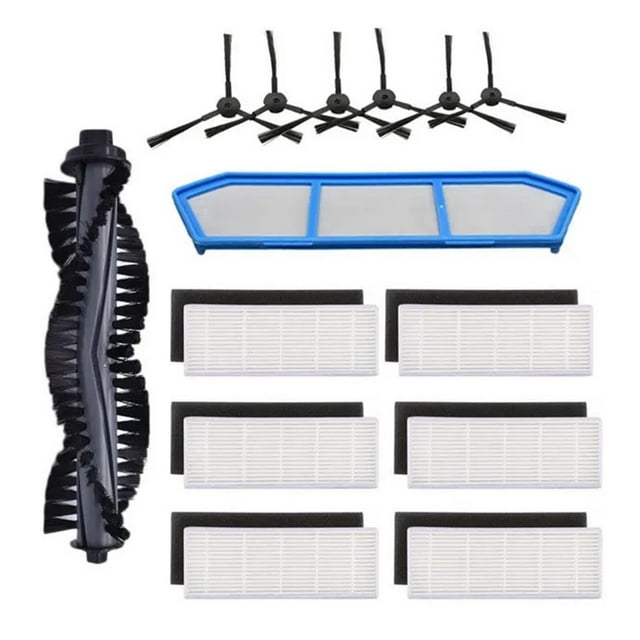 Compatible With NR15 / Danhui NR15 Robot Vacuum Cleaner Main Brush Side Brush Hepa Filter Mop Cloth Rag Replacement Spare Parts
