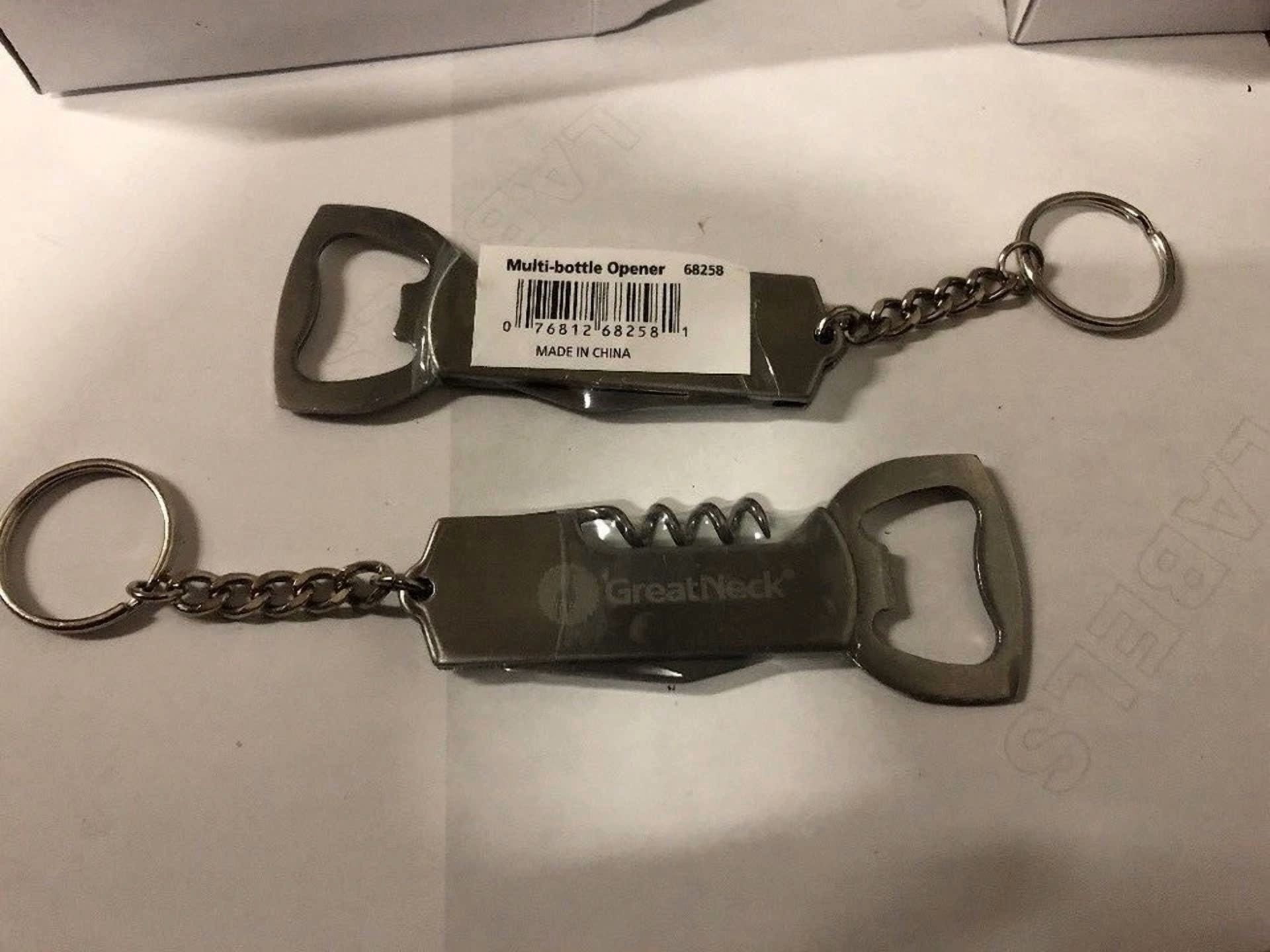 Lot Of 2 Greatneck Multi-Tool Bottle Wine Opener 68258