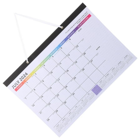 PAMINGONO Planning Wall Calendar 2024 Year Edition 1Pack 16.9X12In